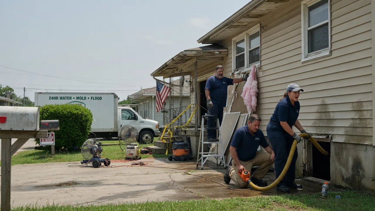 Water Damage Repair in Lewisville, OH near me